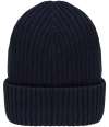 NS014 Native Spirit Wide Cuffed Beanie Navy colour image